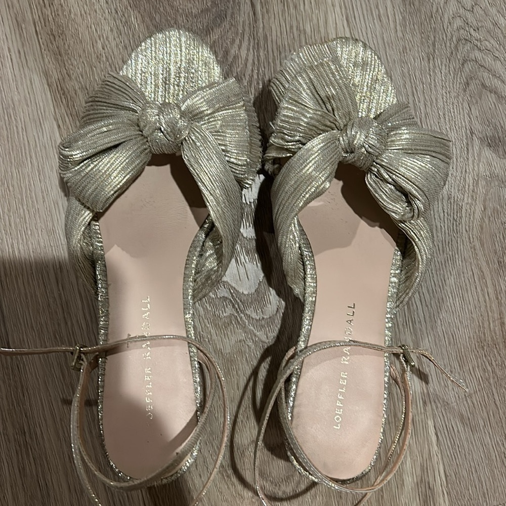 Loeffler Randall Dahlia Ankle Strap Knotted Sandal